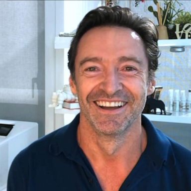 VIDEO: Hugh Jackman talks Emmy nomination and 'Bad Education'