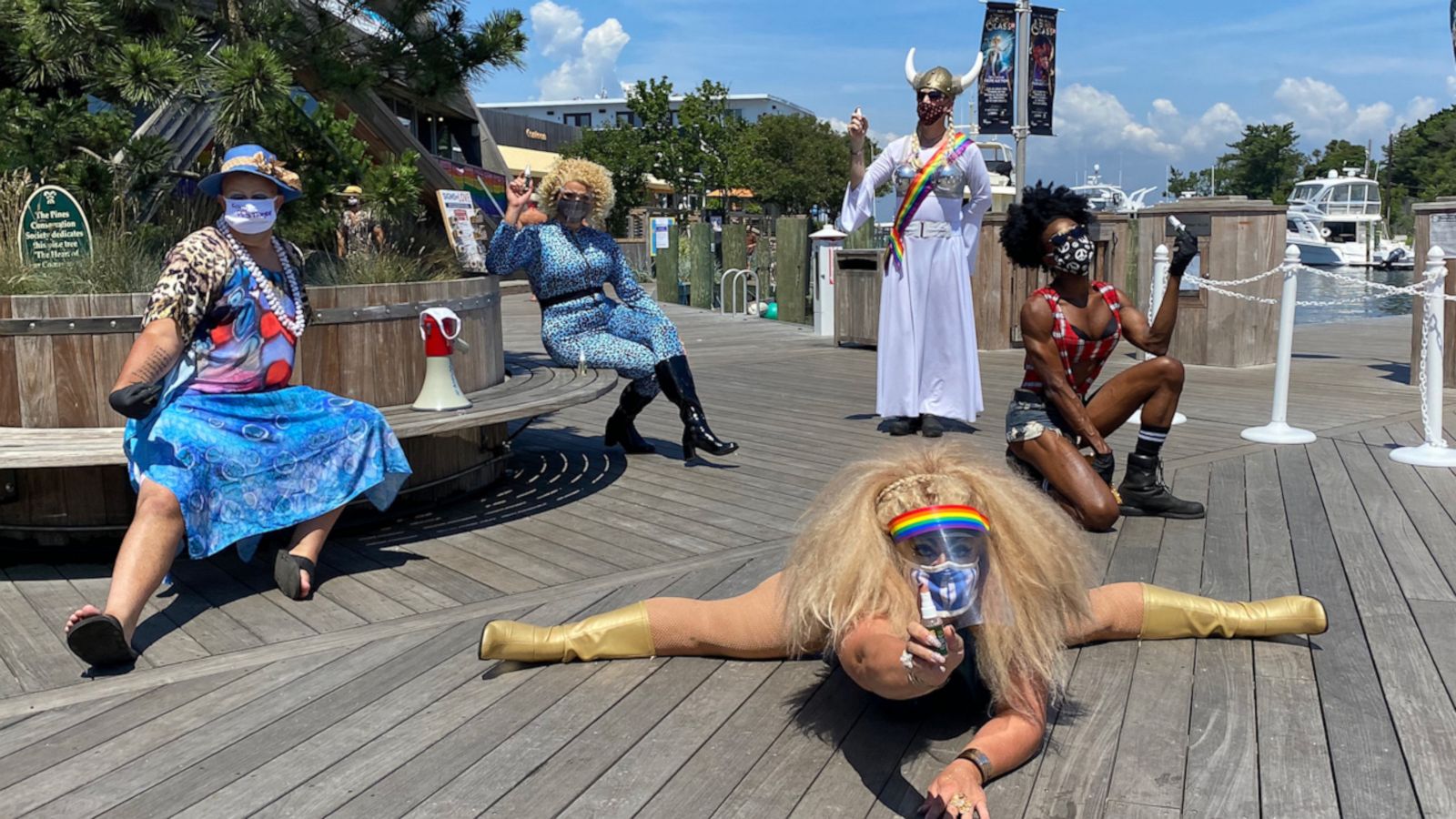 VIDEO: Out of work drag queens from New York are on a mission to ‘destroy’ COVID-19