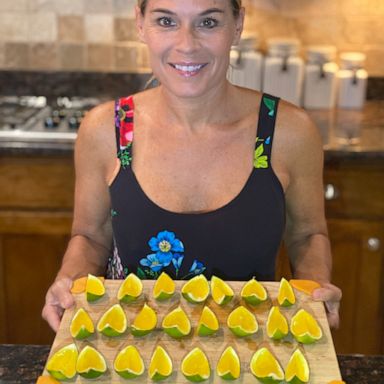 VIDEO: These lemon vodka 'Jell-O Shots' are made inside real lime rinds 