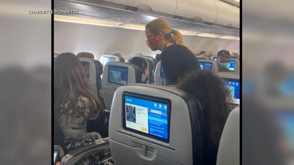 992px x 558px - Video Mom kicked off JetBlue flight over toddler's mask - ABC News