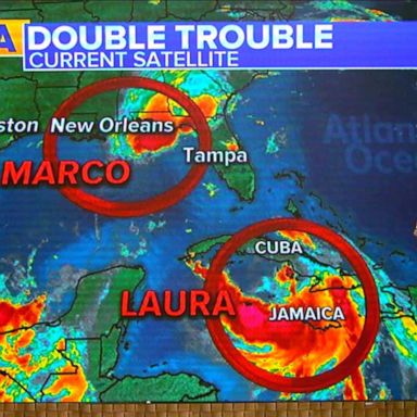 VIDEO: Tropical Storm Laura is expected to Intensify and head toward Gulf Coast