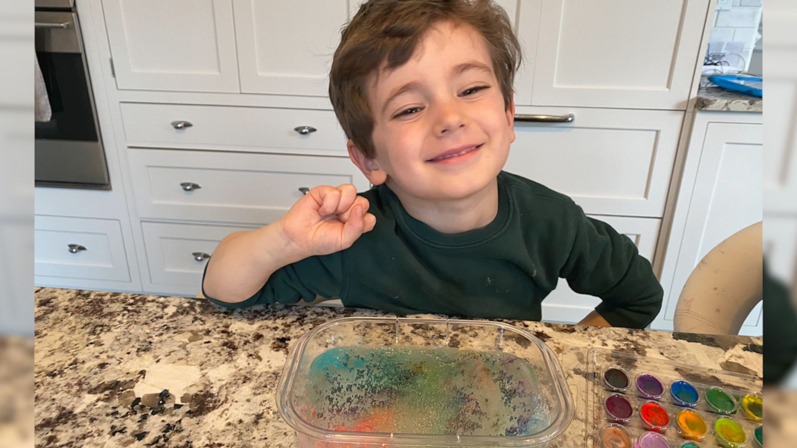 VIDEO: Make ‘Rainbow Ice’ with Ginger Zee