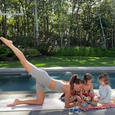 VIDEO: Easy at-home workouts for parents