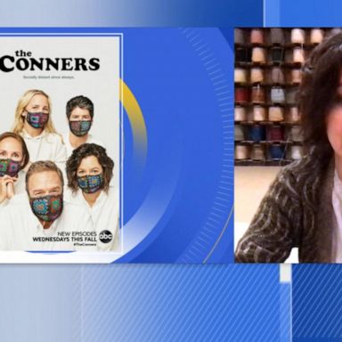 VIDEO: Sarah Gilbert talks returning to the set of ‘The Conners’ 