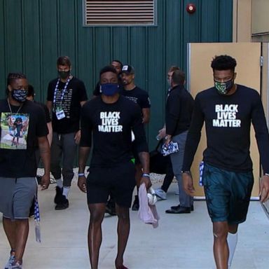 VIDEO: Fallout after NBA players walk off courts in protest