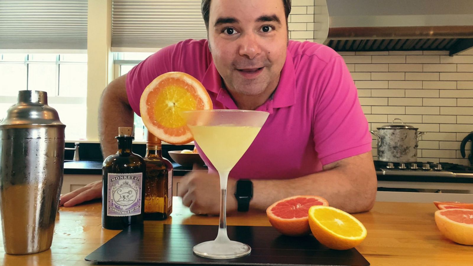 VIDEO: Mix up a colorful sunburst ‘Breakfast Martini’ to start your brunch off right