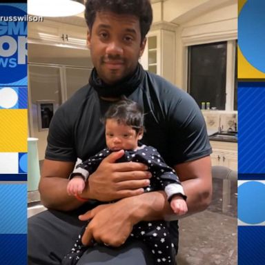 VIDEO: Russell Wilson shares Instagram video of baby Win