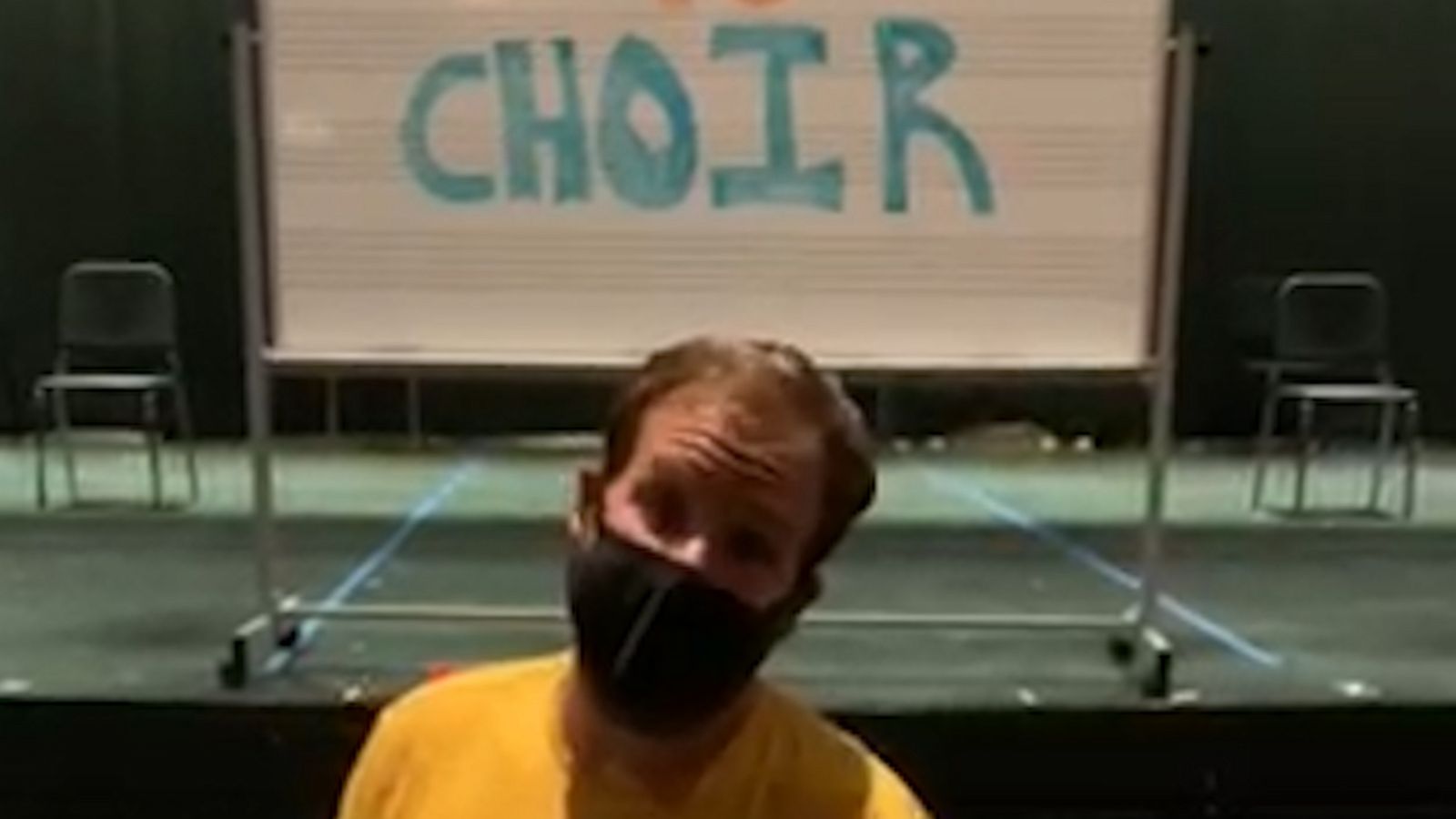 VIDEO: Choir teacher welcomes students back with a 'Hamilton'-inspired song