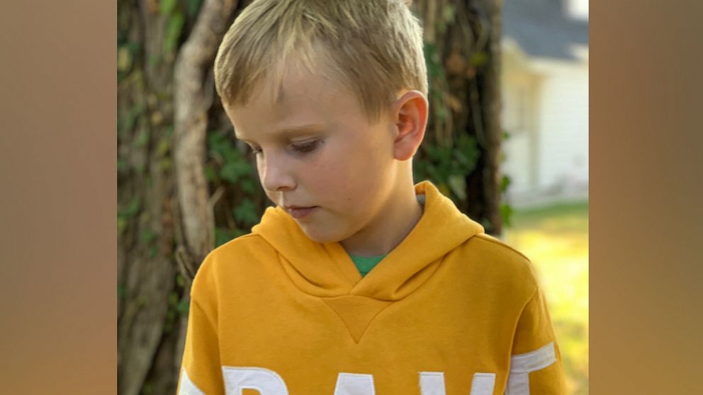 PHOTO: Bowen Hammitt, poses for a photo in a "Brave" sweatshirt.