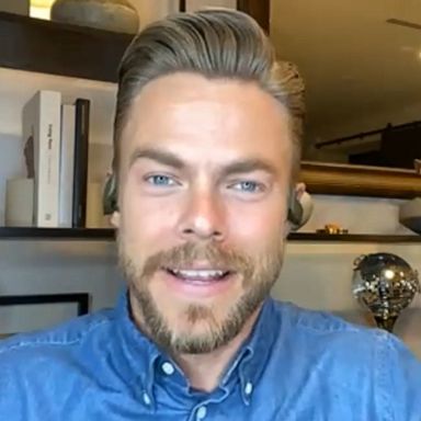 VIDEO: Derek Hough returns to ‘Dancing With the Stars’ as a new judge