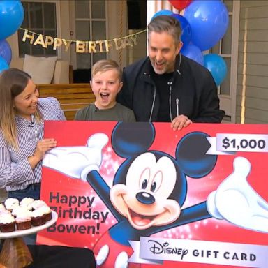 VIDEO: Bowen Hammitt surprised for his 10th birthday