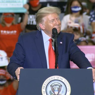 VIDEO: Trump vows to be ‘vicious’ on Biden at 1st indoor rally