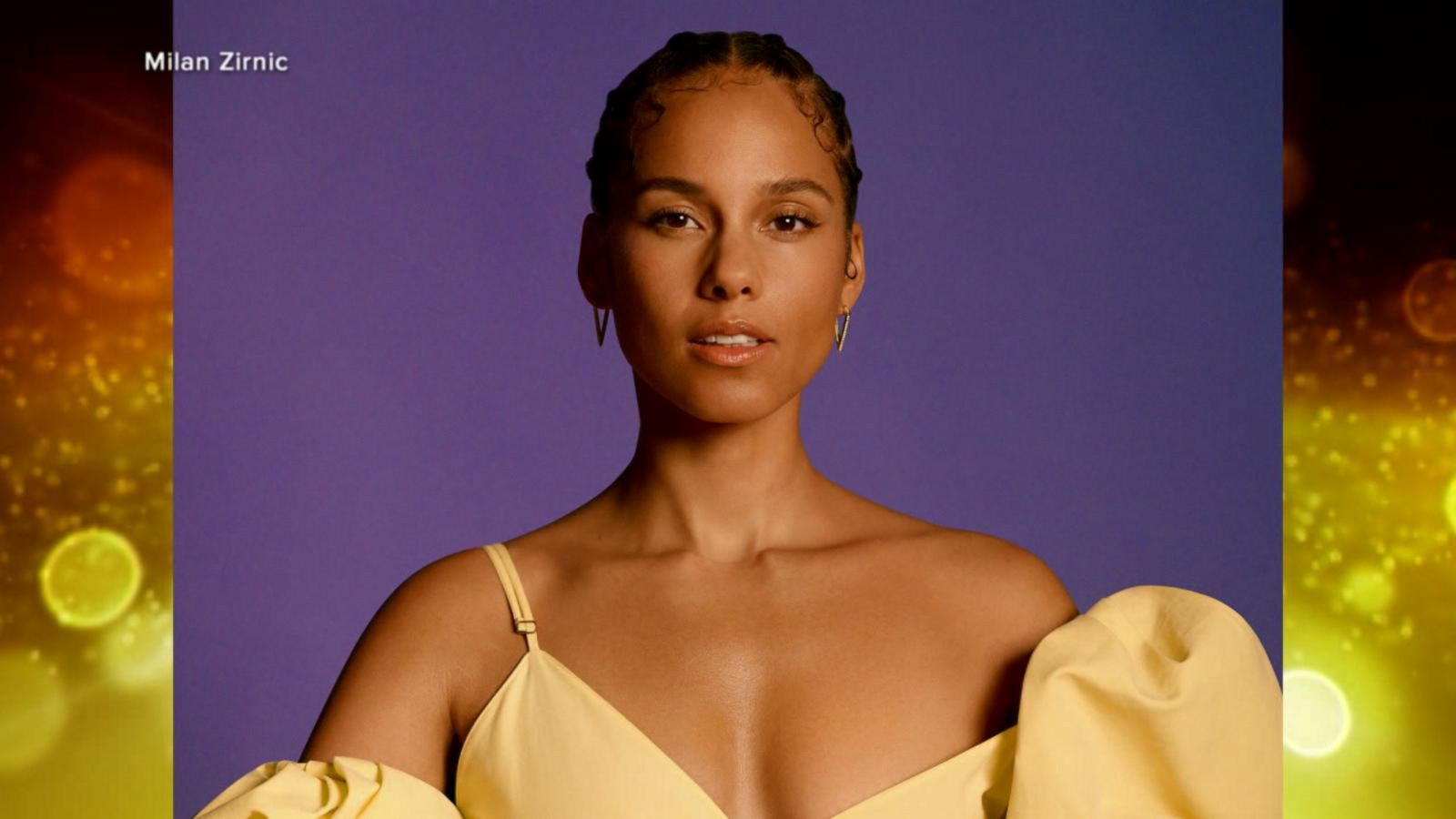 Alicia Keys wears Polo Ralph Lauren