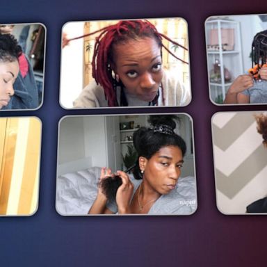 VIDEO: How the pandemic is empowering people of color to embrace their natural hair