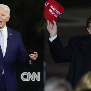 VIDEO: Biden, Trump hold battleground state events ahead of Minnesota visit