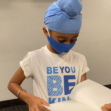 VIDEO: Little boy creates a book library of love to help COVID-19 patients feel less lonely 