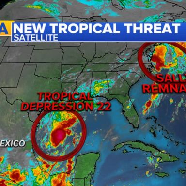 VIDEO: New tropical threat for Gulf Coast