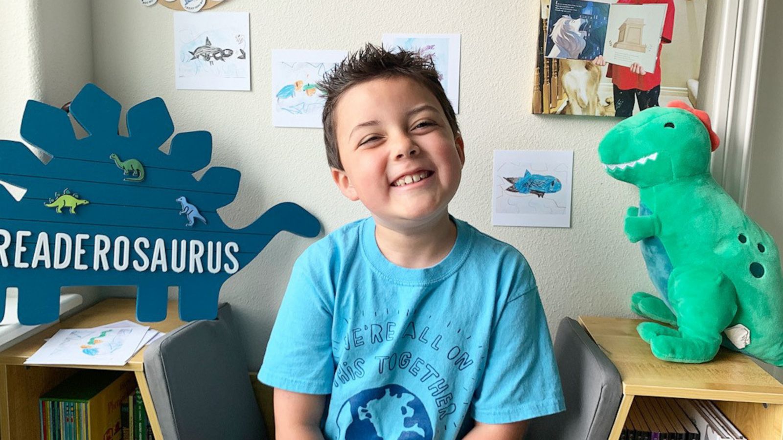 VIDEO: Six-year-old sells custom art to save his favorite place on earth