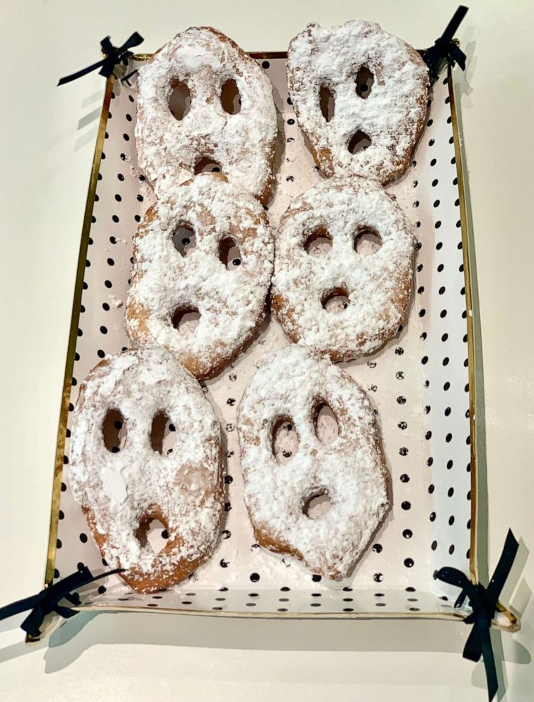 PHOTO: I made Pinterest's top trending Halloween recipes, which included Ghost Donuts.
