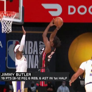 VIDEO: Jimmy Butler leads Miami Heat to huge win over LA Lakers in NBA Finals