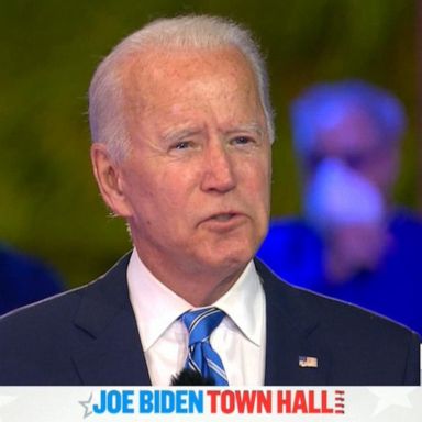 VIDEO: Joe Biden holds town hall after another COVID test as early voting begins