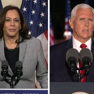 VIDEO: Mike Pence, Kamala Harris prepare to face off in 1st VP debate