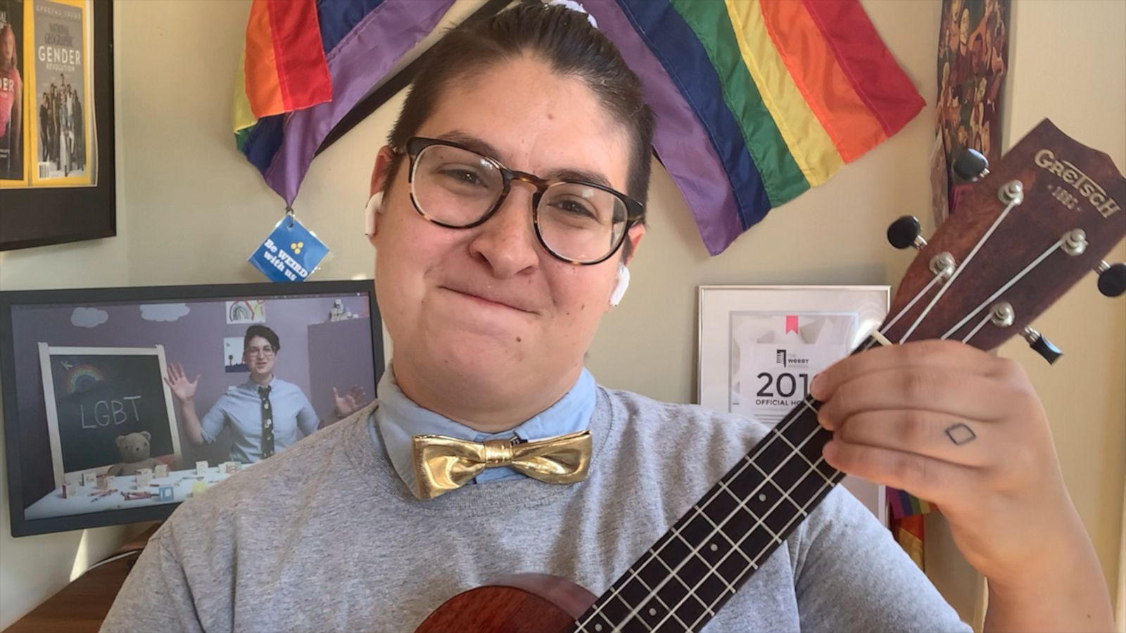 VIDEO: YouTuber and activist Lindsay Amer shares special song for National Coming Out Day
