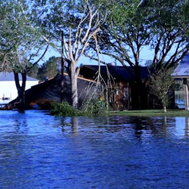 VIDEO: The remnants of Hurricane Delta leave behind a path of destruction