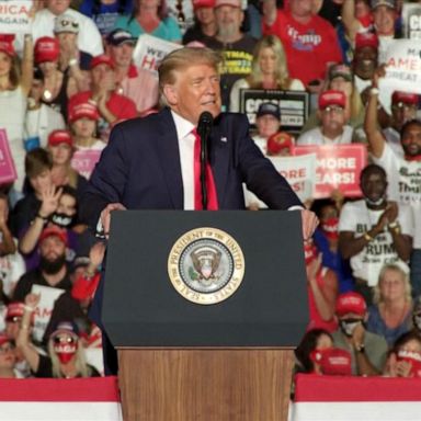 VIDEO: Trump back on campaign trail, packed rally, new warning from Dr. Fauci