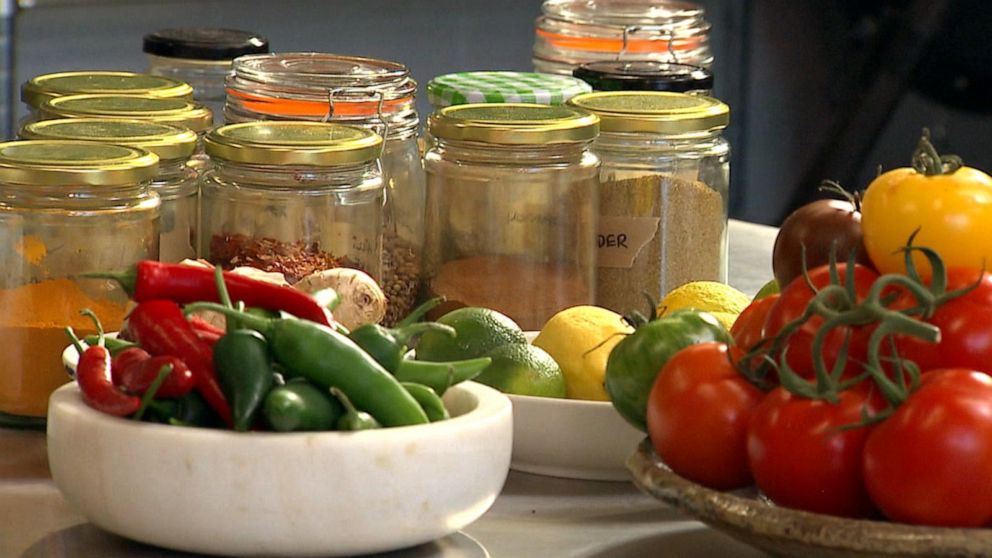 PHOTO: Spices from Yotam Ottolenghi's test kitchen as seen on "GMA."