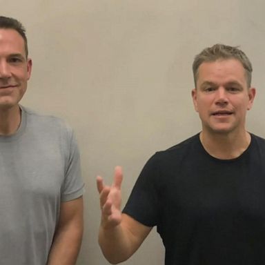 VIDEO: Ben Affleck, Matt Damon team up for charity sweepstakes