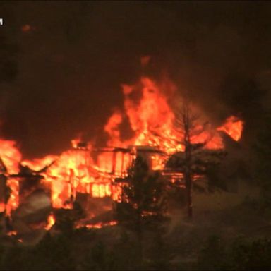 VIDEO: Colorado wildfires force mandatory evacuations overnight