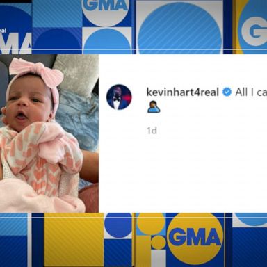 VIDEO: Kevin Hart shares first picture of baby girl Kaori Mai on Instagram