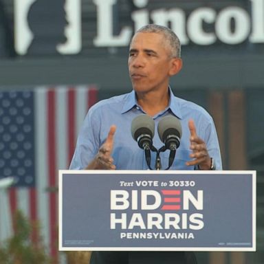 VIDEO: President Obama unleashes on Trump ahead of final debate with Biden