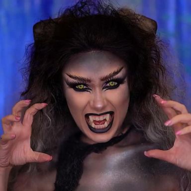 VIDEO: Countdown to Halloween with creepy makeup