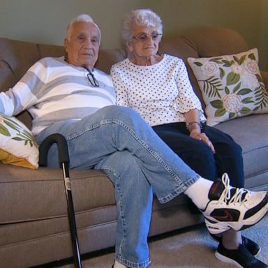 VIDEO: Couple celebrates 70th wedding anniversary after both beating COVID-19