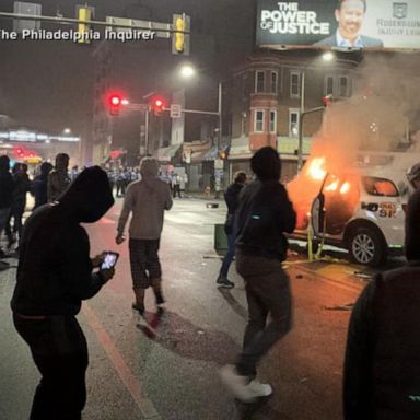 VIDEO: Chaos erupts with demonstrators in Philadelphia after armed man shot by police