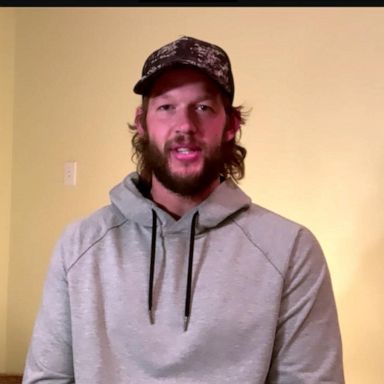 VIDEO: LA Dodgers pitcher Clayton Kershaw celebrates World Series win