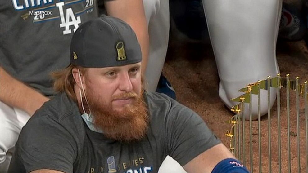 Justin Turner tested positive and celebrated with the Dodgers