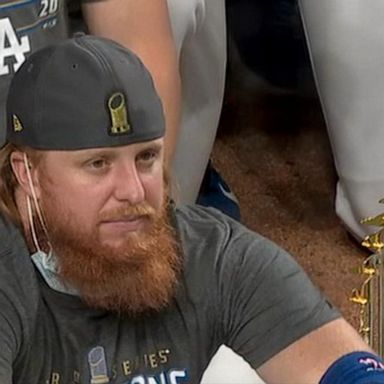 VIDEO: Dodgers star under fire for on-field celebration despite positive COVID test