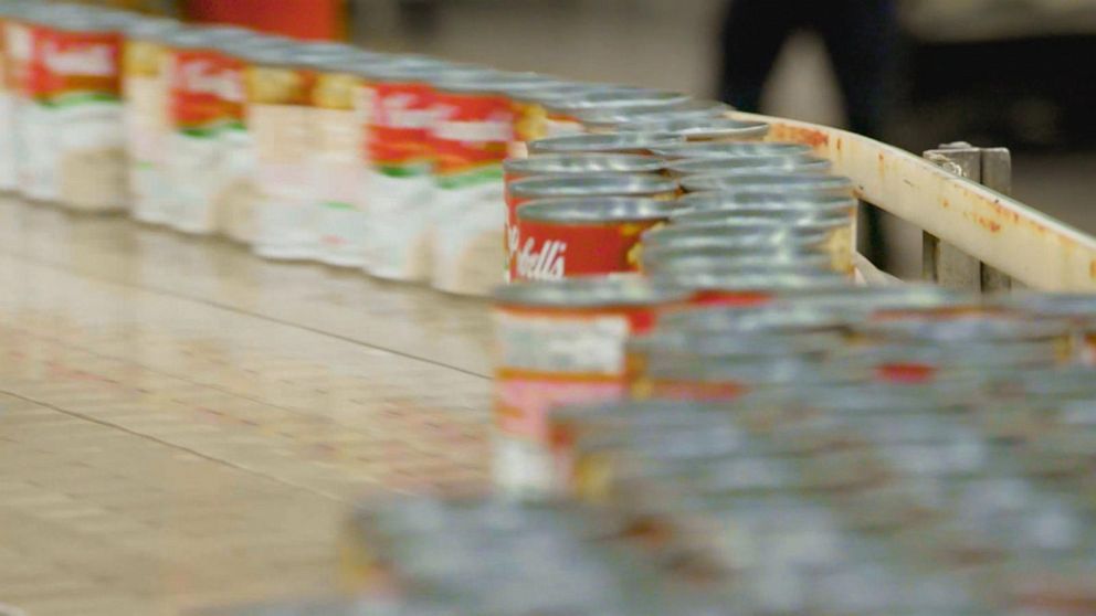 VIDEO: Food manufacturers up production to avoid grocery shortages