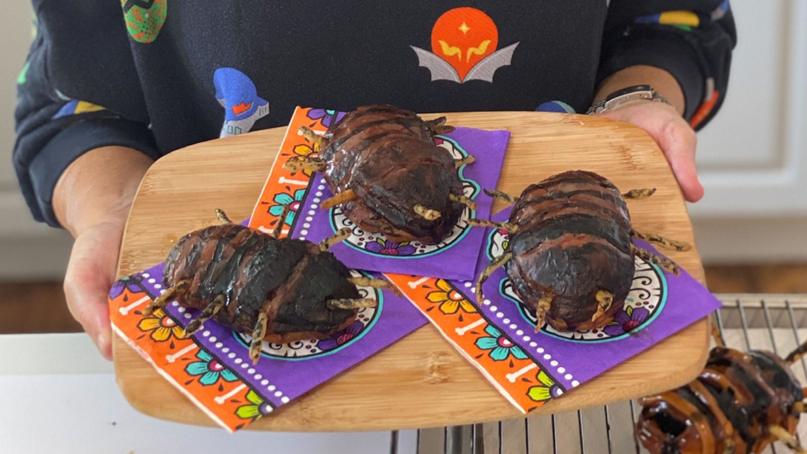 VIDEO: Make a batch of creepy ‘Cockroach Donuts’ this Halloween