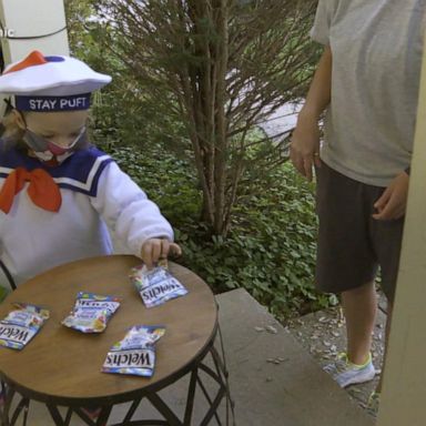 VIDEO: Creative ways parents are keeping the spirit of Halloween alive this year