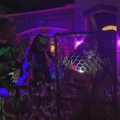 VIDEO: Festive Halloween decor from around the country