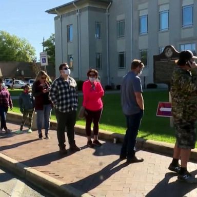 VIDEO: Record early voting continues across country