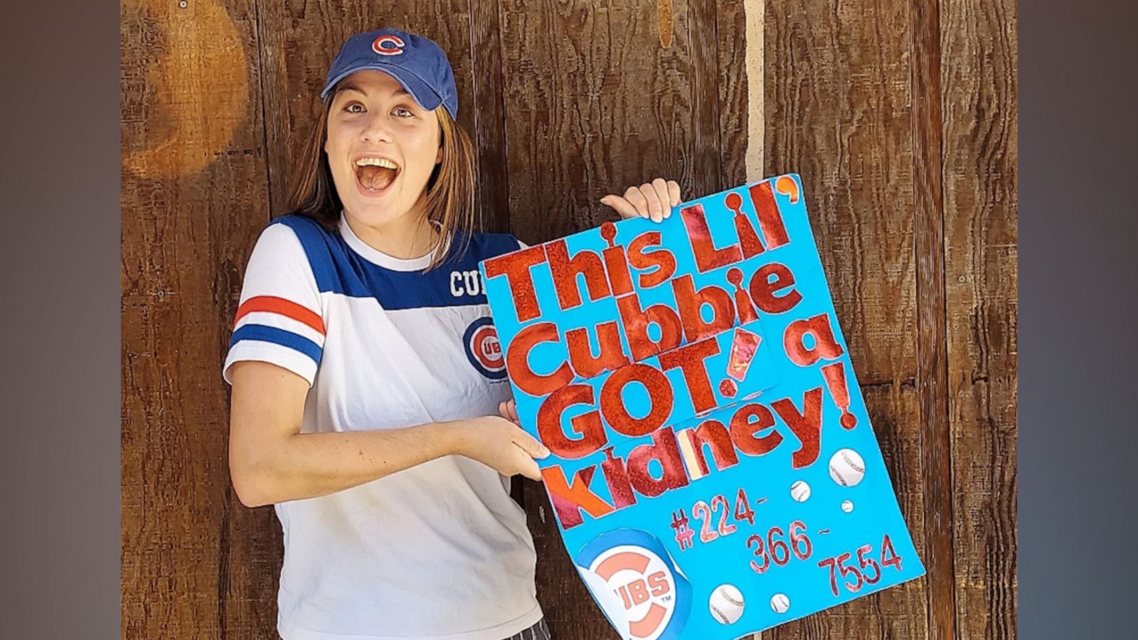 VIDEO: Cubs fan gets a kidney from unlikely source