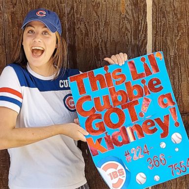 VIDEO: Cubs fan gets a kidney from unlikely source 