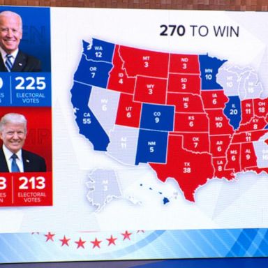 VIDEO: Biden, Trump race undecided as states count ballots