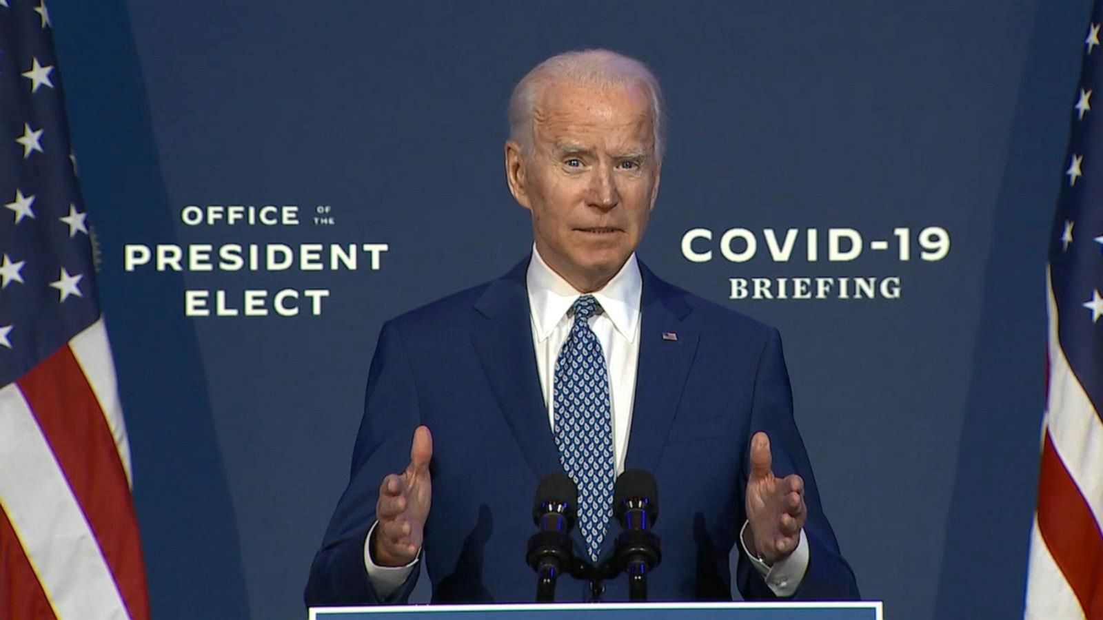 VIDEO: Biden promises 'bold action' for COVID ahead of 'very dark winter'