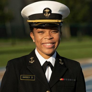 VIDEO: US Naval Academy announces 1st Black female brigade commander